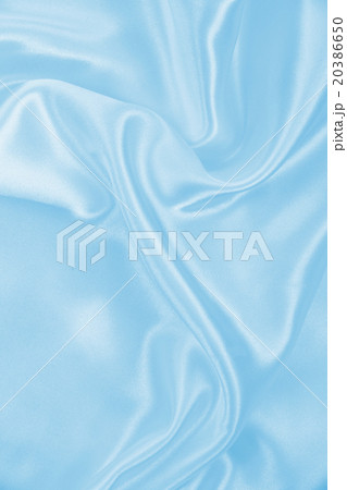 Smooth elegant blue silk or satin texture 20386650