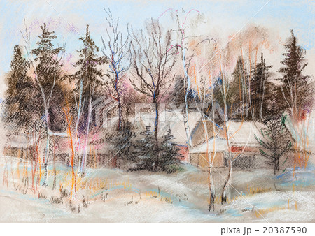 Sunny winter day 20387590