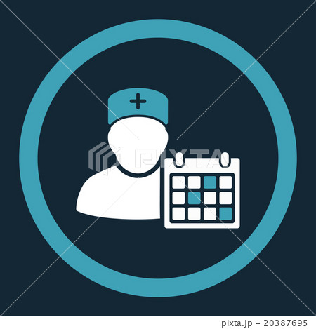 Doctor Appointment Rounded Vector Icon Doctor Appointment Rounded Vector Icon 20387695