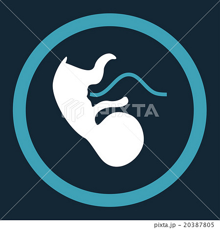 Primacy Embryo Rounded Vector Icon Primacy Embryo Rounded Vector Icon 20387805