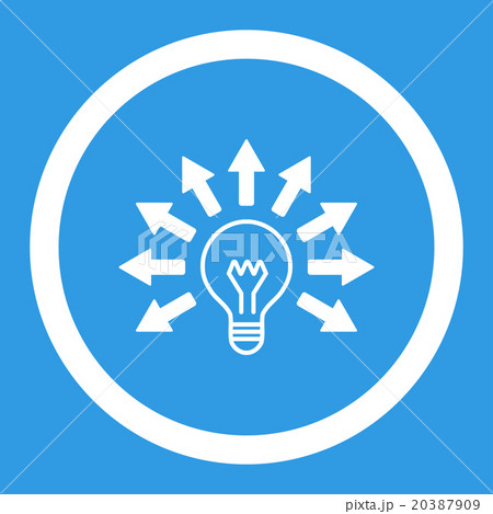 Electric Light Rounded Vector Icon Electric Light Rounded Vector Icon 20387909