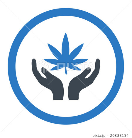 Cannabis Care Rounded Vector Icon Cannabis Care Rounded Vector Icon 20388154
