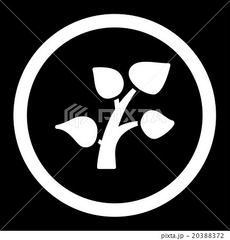 Plant Rounded Vector Icon Plant Rounded Vector Icon 20388372