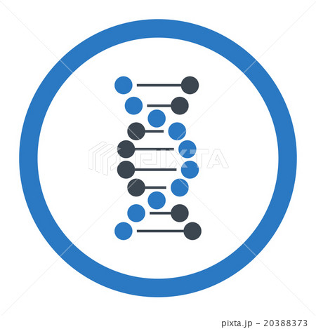 DNA Rounded Vector Icon DNA Rounded Vector Icon 20388373