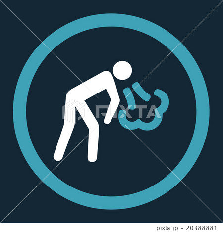 Vomiting Rounded Vector Icon 20388881