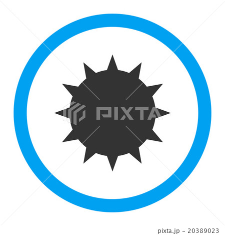 Bacterium Rounded Vector Icon 20389023