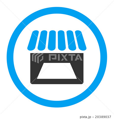 Store Rounded Vector Icon 20389037
