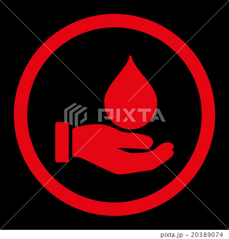 Donate Blood Rounded Vector Icon 20389074