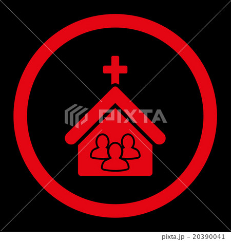Church Rounded Vector Icon 20390041