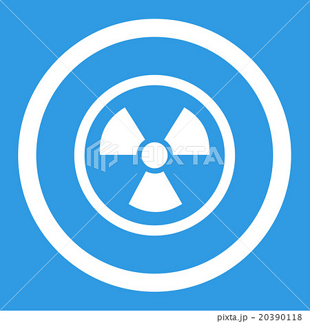 Radiation Danger Rounded Vector Icon Radiation Danger Rounded Vector Icon 20390118
