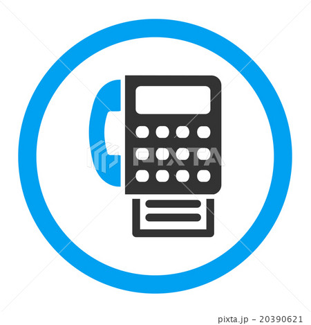 Fax Rounded Vector Icon 20390621