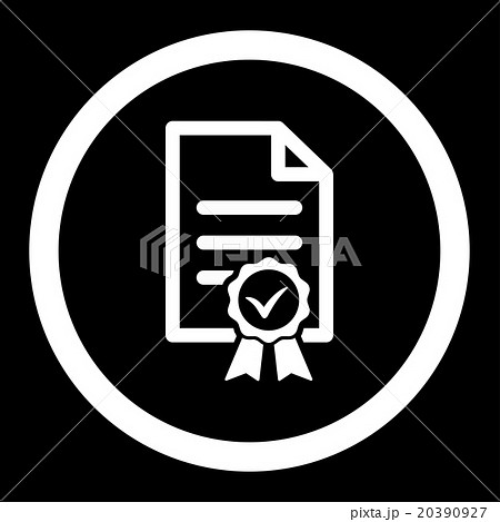 Certified Rounded Vector Icon 20390927