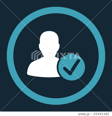 Valid Patient Rounded Vector Icon Valid Patient Rounded Vector Icon 20391182