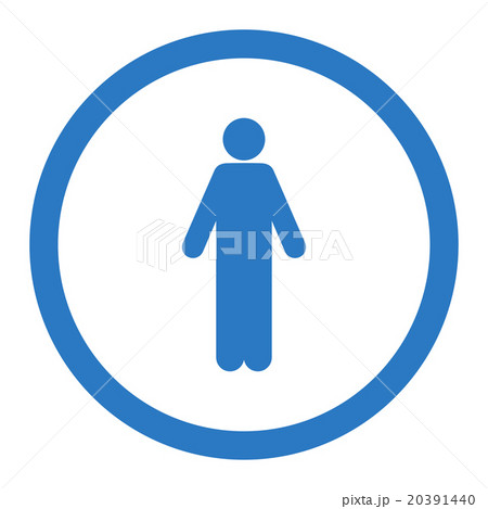 Man Rounded Vector Iconのイラスト素材 [20391440] - PIXTA