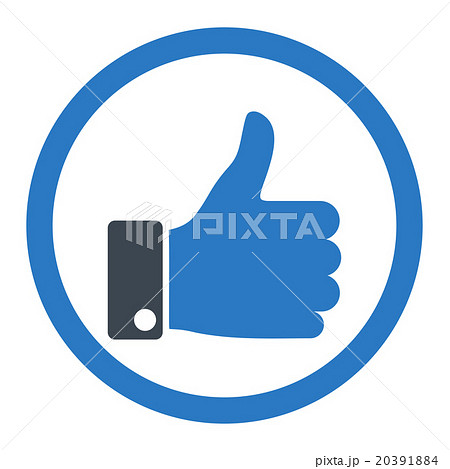 Thumb Up Rounded Vector Icon Thumb Up Rounded Vector Icon 20391884