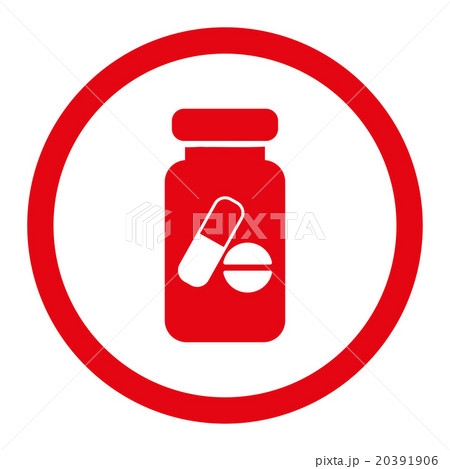 Drugs Phial Rounded Vector Icon 20391906