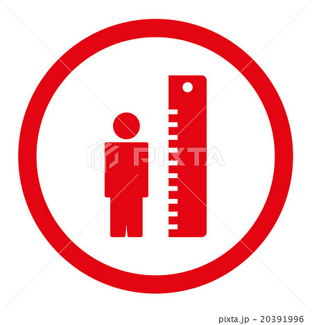 Height Meter Rounded Vector Icon 20391996