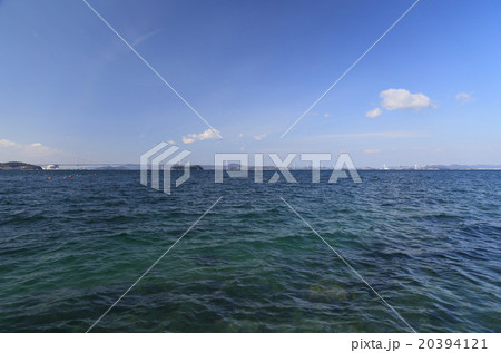坂出市乃生岬付近から見た瀬戸大橋全景 20394121