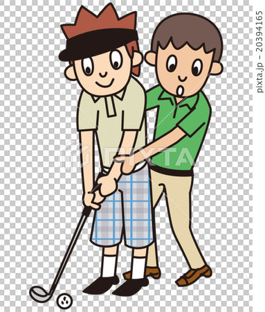 Golf lesson 20394165