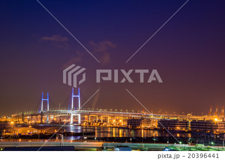 横浜ベイブリッジ 夜景 20396441