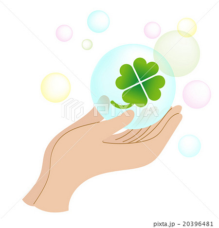 四つ葉　両手 20396481