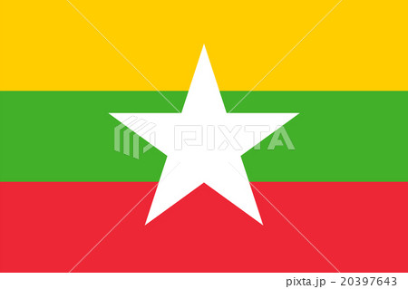 Standard Proportions for Myanmar Flag 20397643