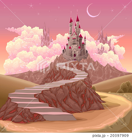 Fantasy landscape with castle Fantasy landscape with castle 20397909