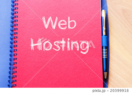 Web hosting write on notebook Web hosting write on notebook 20399918