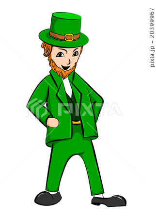 Leprechaun St Patricks Day cartoon character 20399967