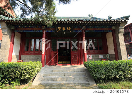 中国　正定県　臨済寺　法乳堂 20401578