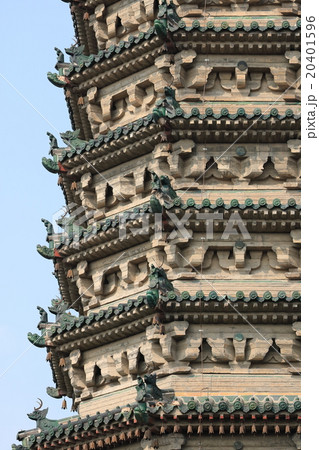 中国 正定県 臨済寺 青塔 中国 正定県 臨済寺 青塔 20401596