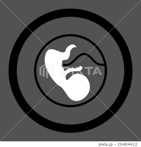 Pregnancy Rounded Vector Icon Pregnancy Rounded Vector Icon 20404422