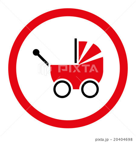 Pram Rounded Vector Icon Pram Rounded Vector Icon 20404698