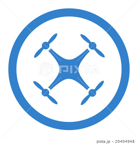 Copter Rounded Vector Icon Copter Rounded Vector Icon 20404948