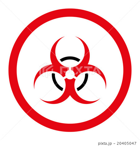 Bio Hazard Circled Vector Icon 20405047