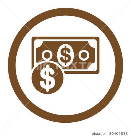 Cash Rounded Vector Icon 20405858