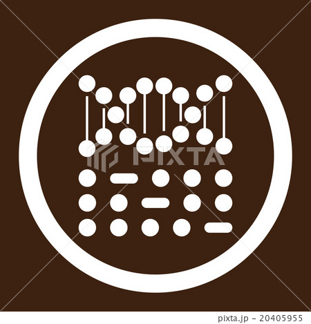 Genetic Code Rounded Vector Icon 20405955