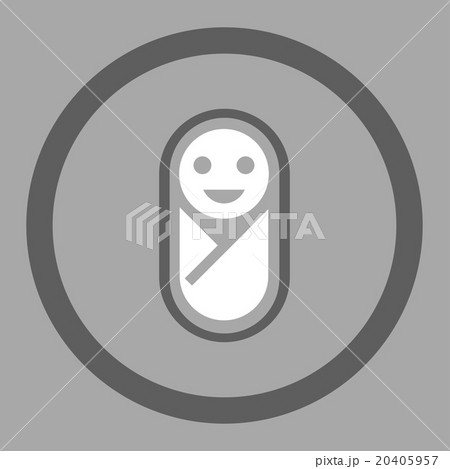 Newborn Rounded Vector Icon 20405957