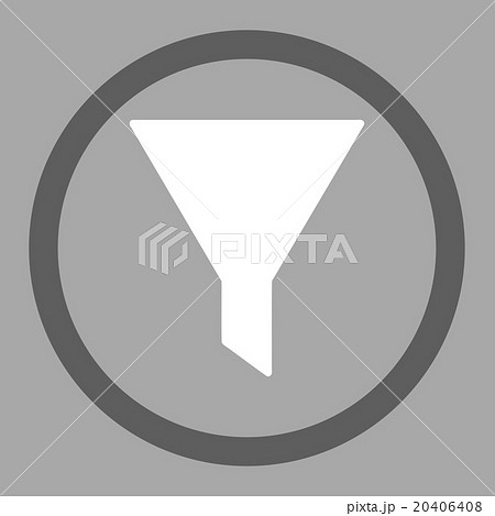 Filter Circled Vector Icon Filter Circled Vector Icon 20406408