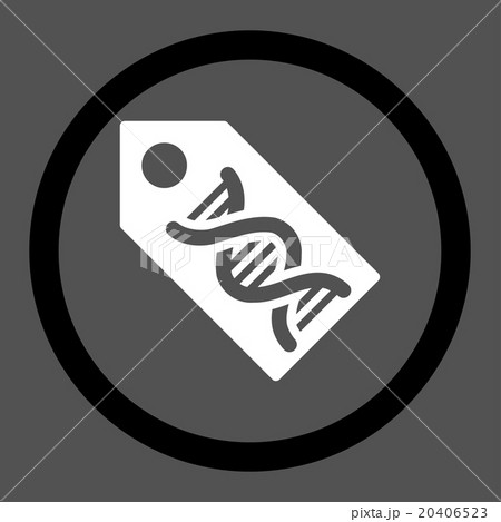 DNA Marker Circled Vector Icon 20406523