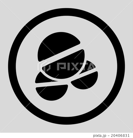 Tablets Circled Vector Icon Tablets Circled Vector Icon 20406831