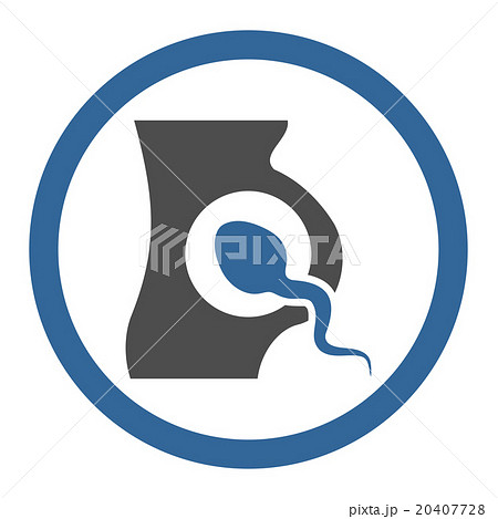 Artificial Insemination Rounded Vector Icon 20407728