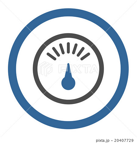 Meter Circled Vector Icon Meter Circled Vector Icon 20407729