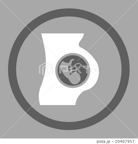 Pregnancy Circled Vector Icon 20407957