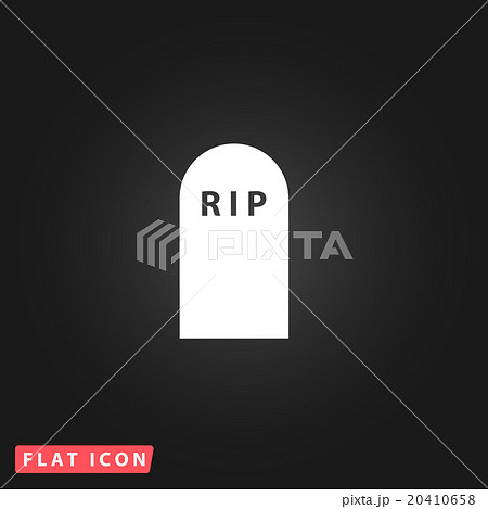 grave flat icon grave flat icon 20410658