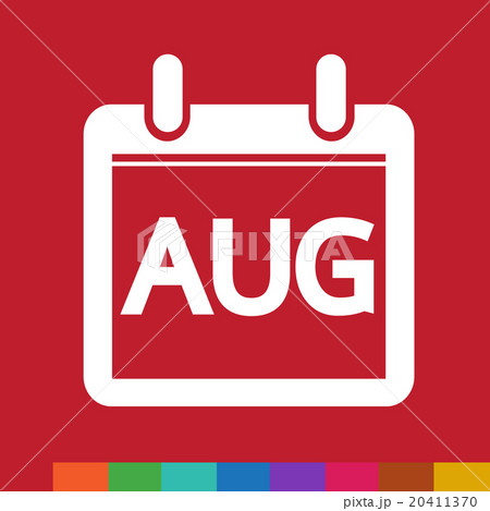 Month Calendar Icon illustration sign Month Calendar Icon illustration sign 20411370