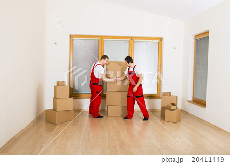 Movers in new house 20411449