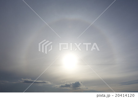 太陽　日暈 20414120