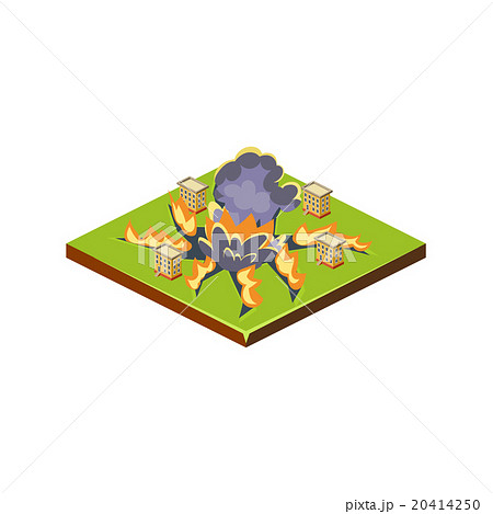Meteorite. Natural Disaster Icon. Vector 20414250