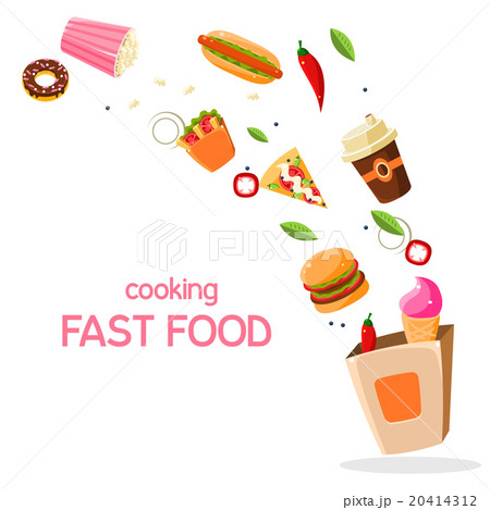Fast Food Vector Illustration 20414312